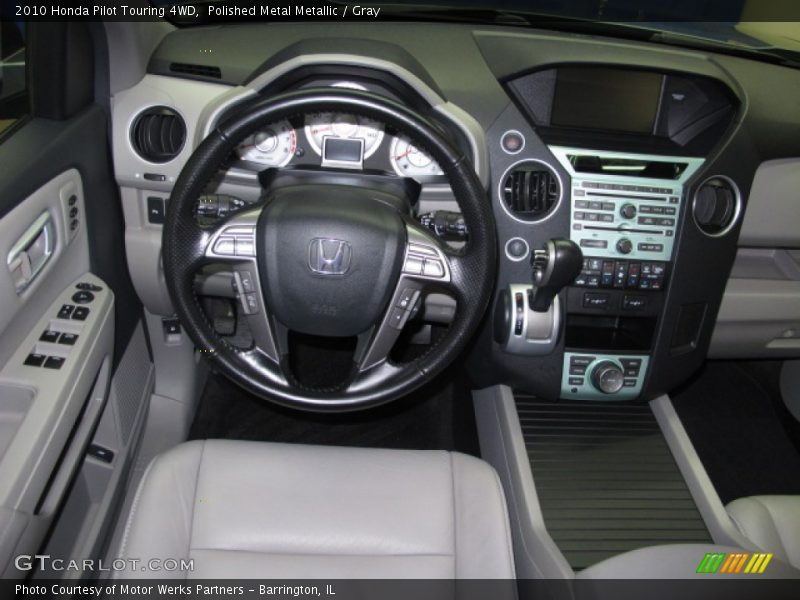 Polished Metal Metallic / Gray 2010 Honda Pilot Touring 4WD