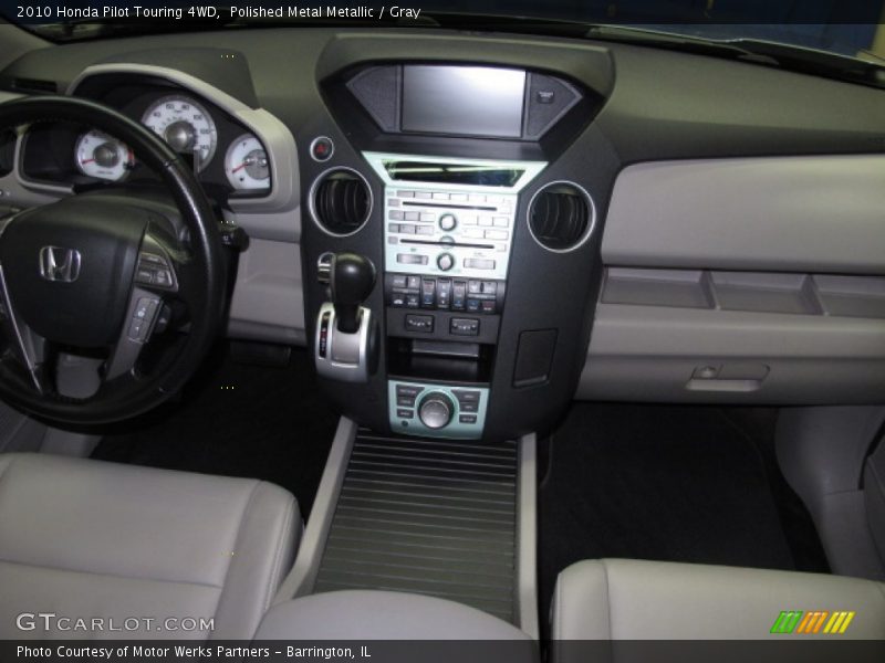 Polished Metal Metallic / Gray 2010 Honda Pilot Touring 4WD