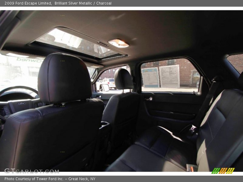 Brilliant Silver Metallic / Charcoal 2009 Ford Escape Limited