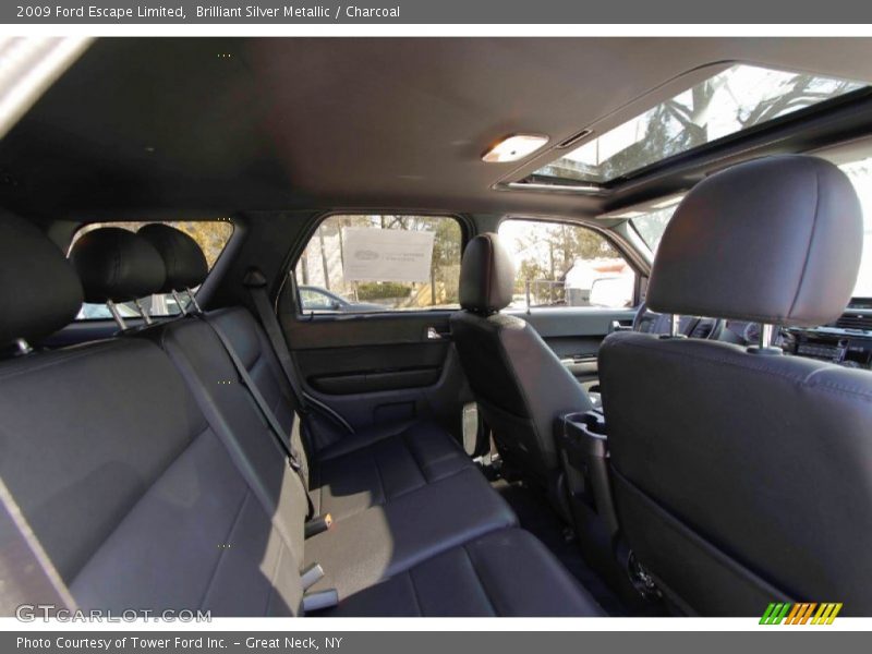 Brilliant Silver Metallic / Charcoal 2009 Ford Escape Limited