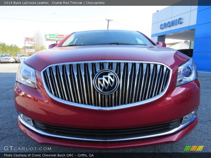 Crystal Red Tintcoat / Choccachino 2014 Buick LaCrosse Leather