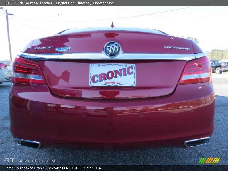 Crystal Red Tintcoat / Choccachino 2014 Buick LaCrosse Leather