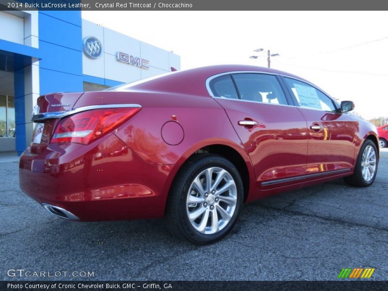 Crystal Red Tintcoat / Choccachino 2014 Buick LaCrosse Leather