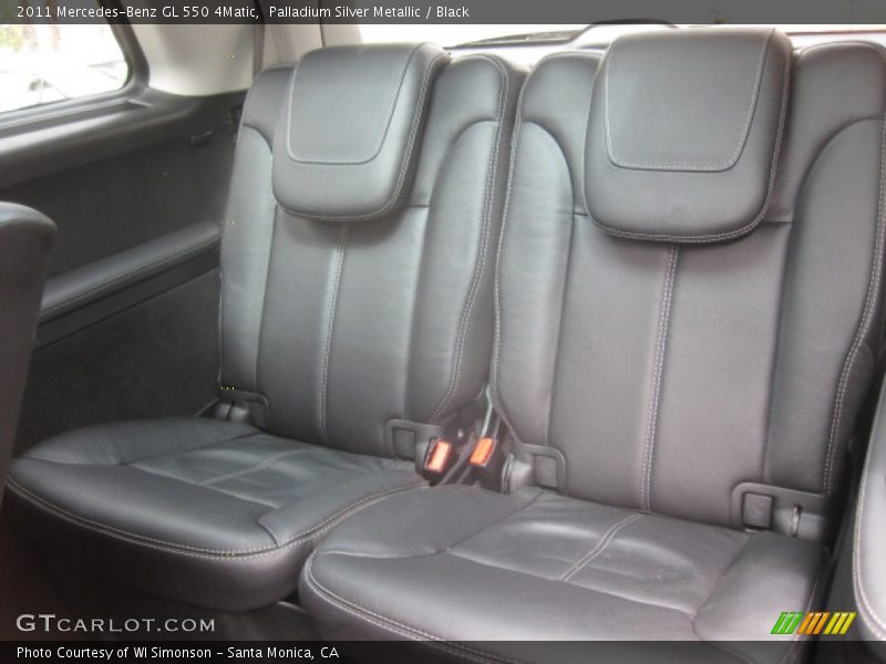 Palladium Silver Metallic / Black 2011 Mercedes-Benz GL 550 4Matic