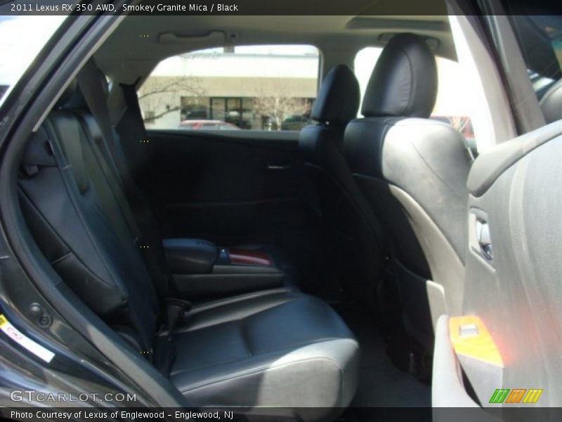 Smokey Granite Mica / Black 2011 Lexus RX 350 AWD