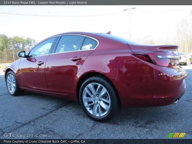 Copper Red Metallic / Light Neutral 2014 Buick Regal FWD