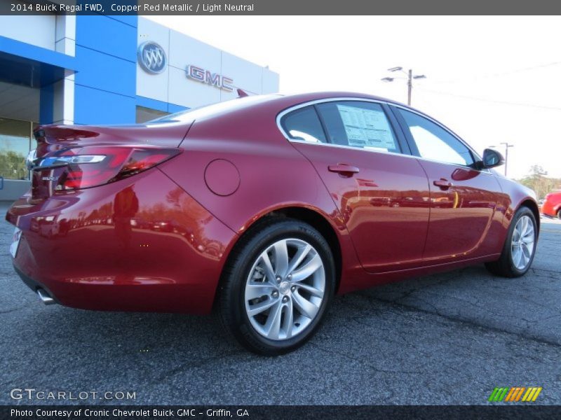 Copper Red Metallic / Light Neutral 2014 Buick Regal FWD