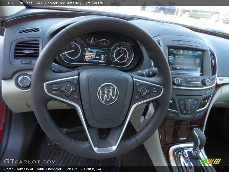 Copper Red Metallic / Light Neutral 2014 Buick Regal FWD