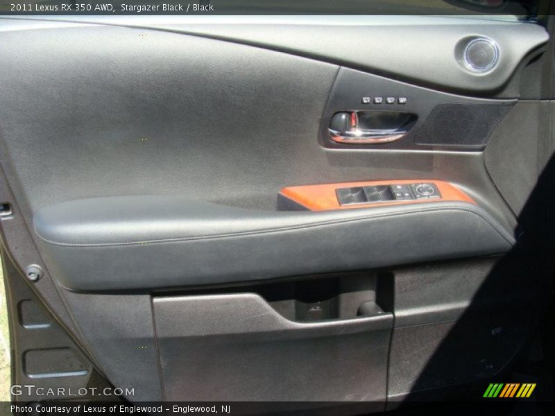 Stargazer Black / Black 2011 Lexus RX 350 AWD