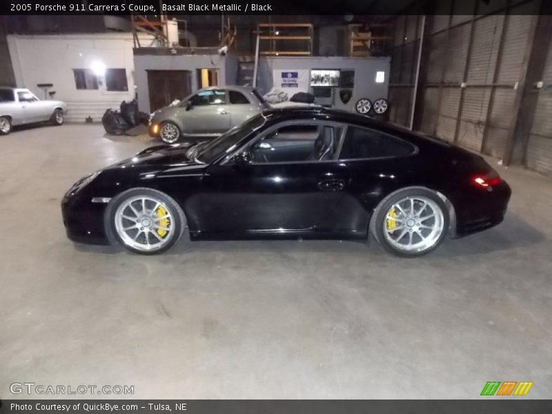 Basalt Black Metallic / Black 2005 Porsche 911 Carrera S Coupe