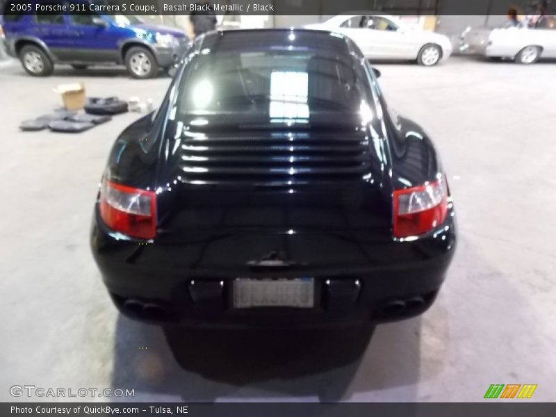 Basalt Black Metallic / Black 2005 Porsche 911 Carrera S Coupe