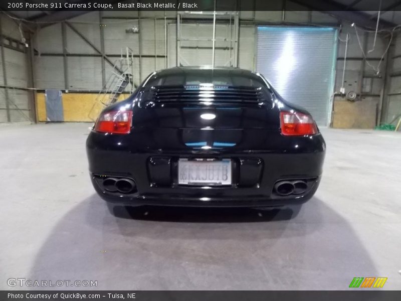 Basalt Black Metallic / Black 2005 Porsche 911 Carrera S Coupe