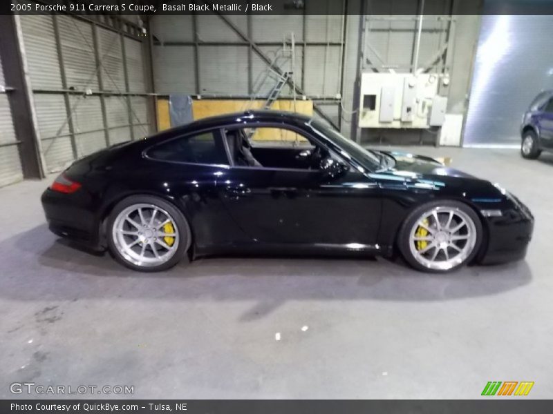 Basalt Black Metallic / Black 2005 Porsche 911 Carrera S Coupe