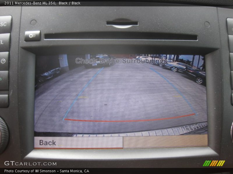 Black / Black 2011 Mercedes-Benz ML 350