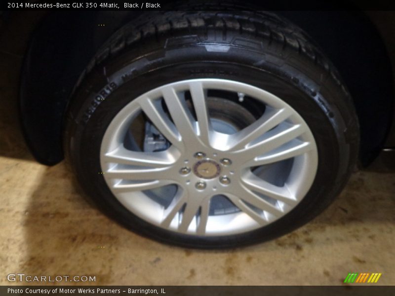 Black / Black 2014 Mercedes-Benz GLK 350 4Matic