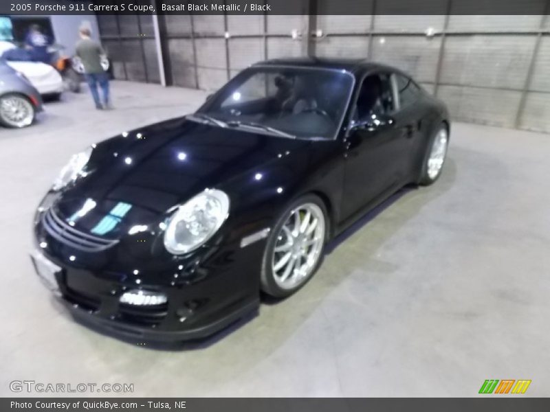 Basalt Black Metallic / Black 2005 Porsche 911 Carrera S Coupe