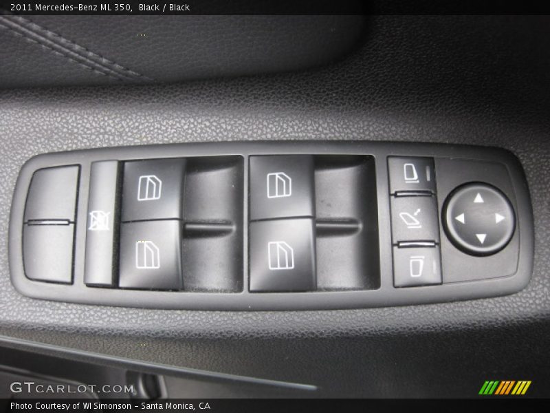 Black / Black 2011 Mercedes-Benz ML 350