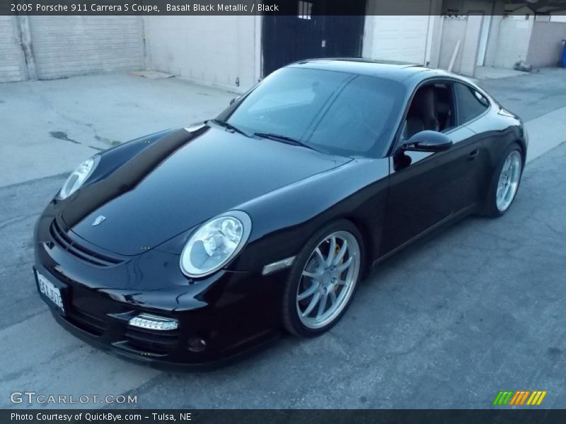 Basalt Black Metallic / Black 2005 Porsche 911 Carrera S Coupe