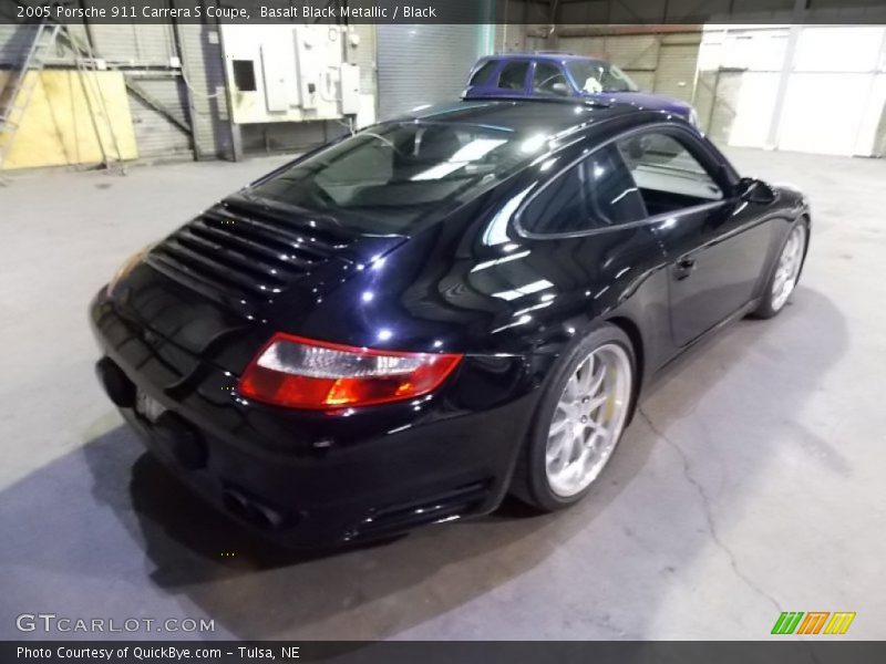 Basalt Black Metallic / Black 2005 Porsche 911 Carrera S Coupe