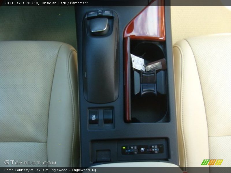 Obsidian Black / Parchment 2011 Lexus RX 350
