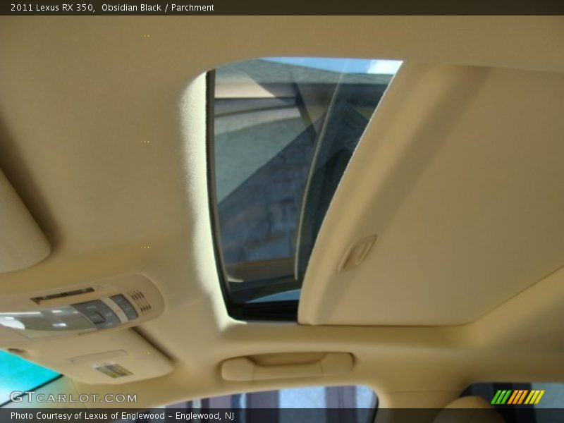 Obsidian Black / Parchment 2011 Lexus RX 350