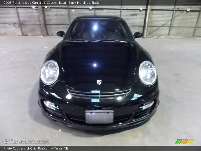 Basalt Black Metallic / Black 2005 Porsche 911 Carrera S Coupe