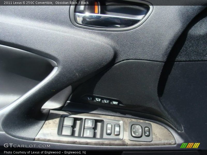 Obsidian Black / Black 2011 Lexus IS 250C Convertible