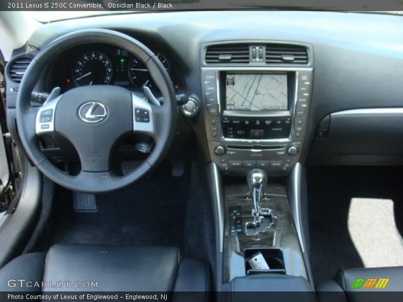 Obsidian Black / Black 2011 Lexus IS 250C Convertible