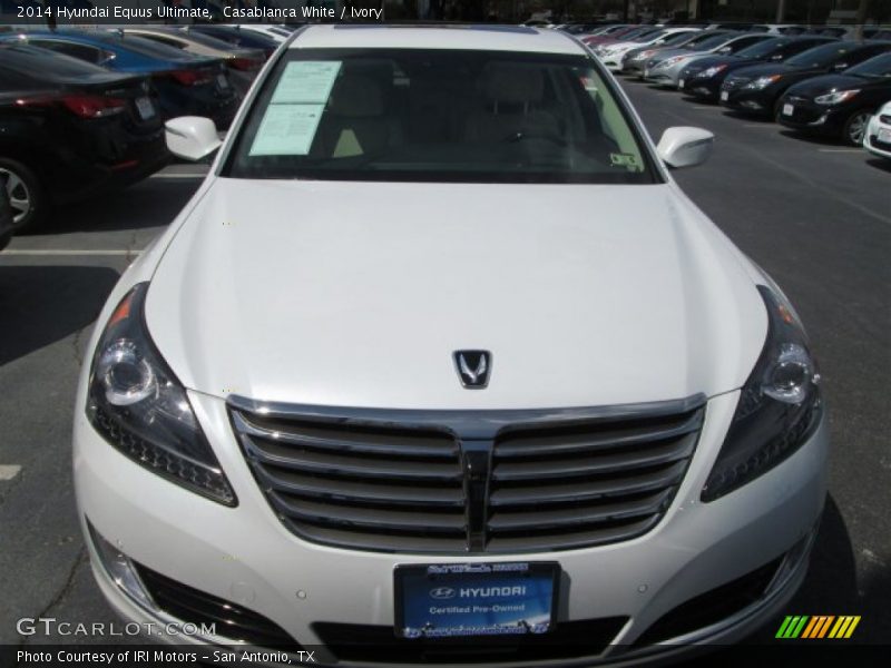 Casablanca White / Ivory 2014 Hyundai Equus Ultimate