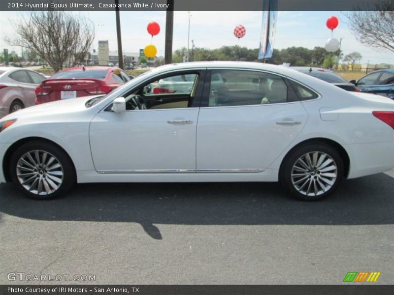 Casablanca White / Ivory 2014 Hyundai Equus Ultimate