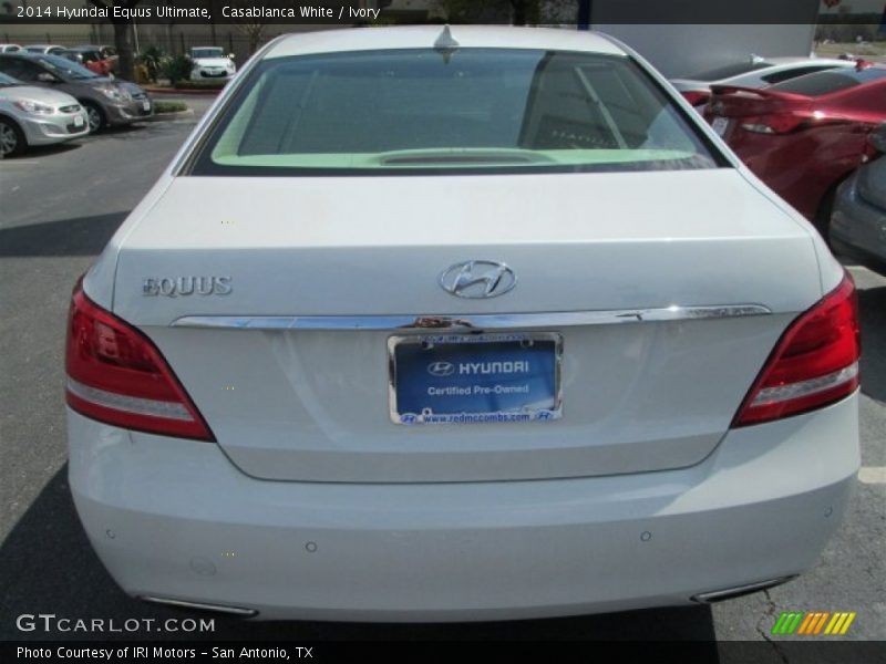 Casablanca White / Ivory 2014 Hyundai Equus Ultimate