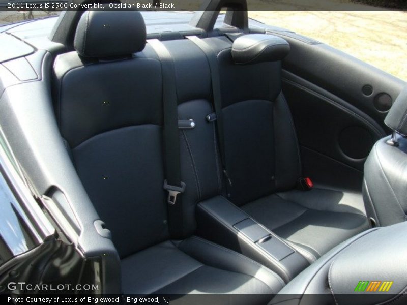 Obsidian Black / Black 2011 Lexus IS 250C Convertible