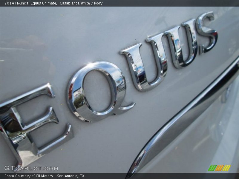 Casablanca White / Ivory 2014 Hyundai Equus Ultimate