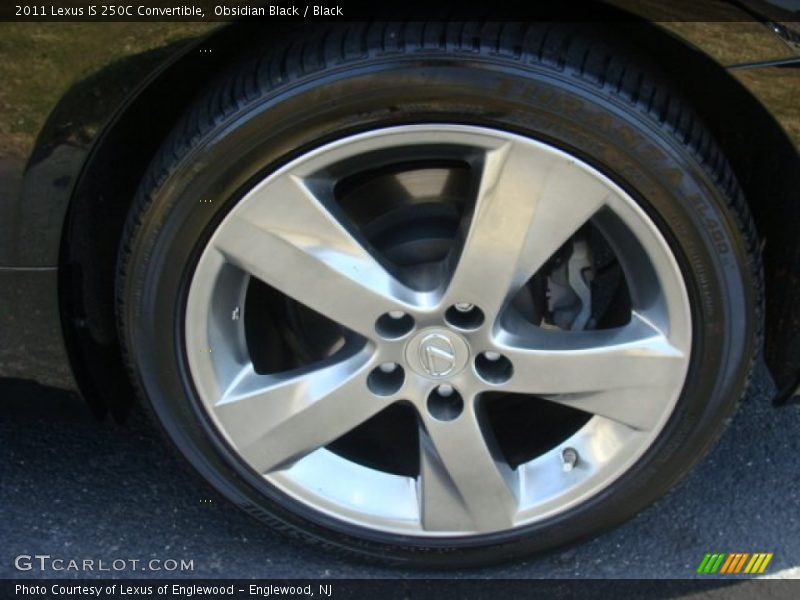 Obsidian Black / Black 2011 Lexus IS 250C Convertible