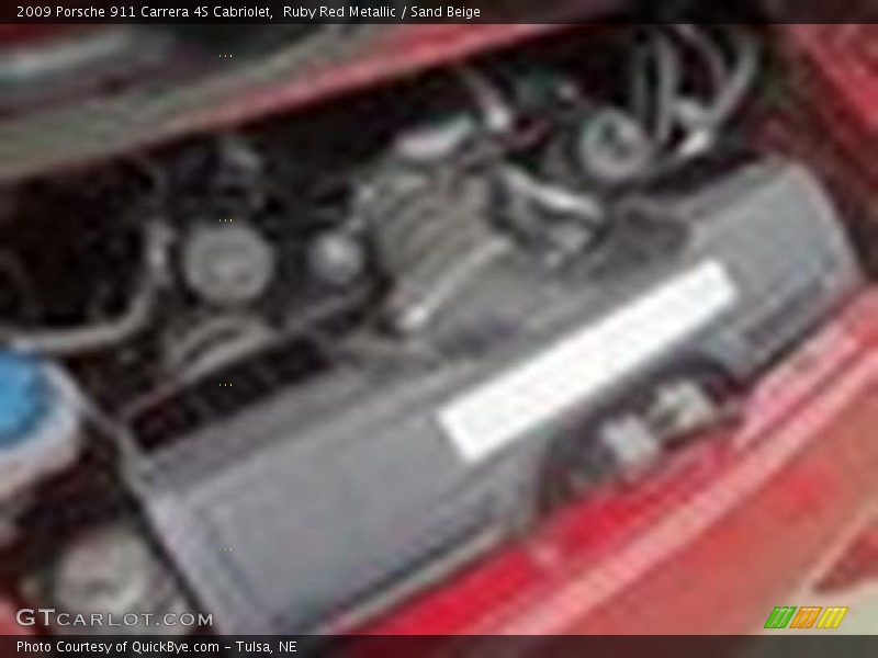 Ruby Red Metallic / Sand Beige 2009 Porsche 911 Carrera 4S Cabriolet