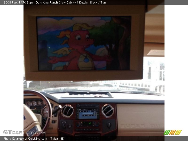 Black / Tan 2008 Ford F450 Super Duty King Ranch Crew Cab 4x4 Dually