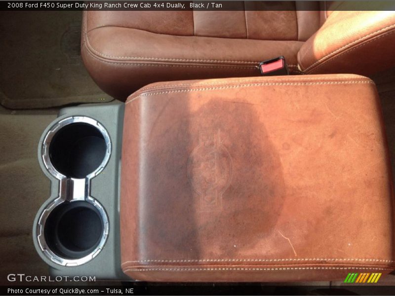 Black / Tan 2008 Ford F450 Super Duty King Ranch Crew Cab 4x4 Dually