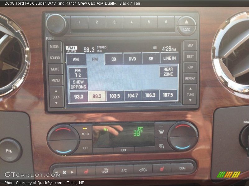 Black / Tan 2008 Ford F450 Super Duty King Ranch Crew Cab 4x4 Dually