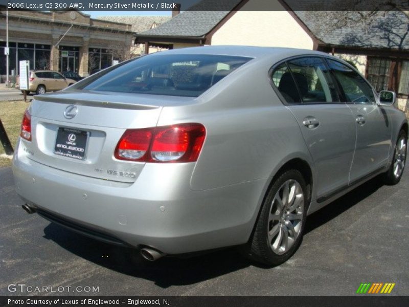 Mercury Silver Metallic / Black 2006 Lexus GS 300 AWD