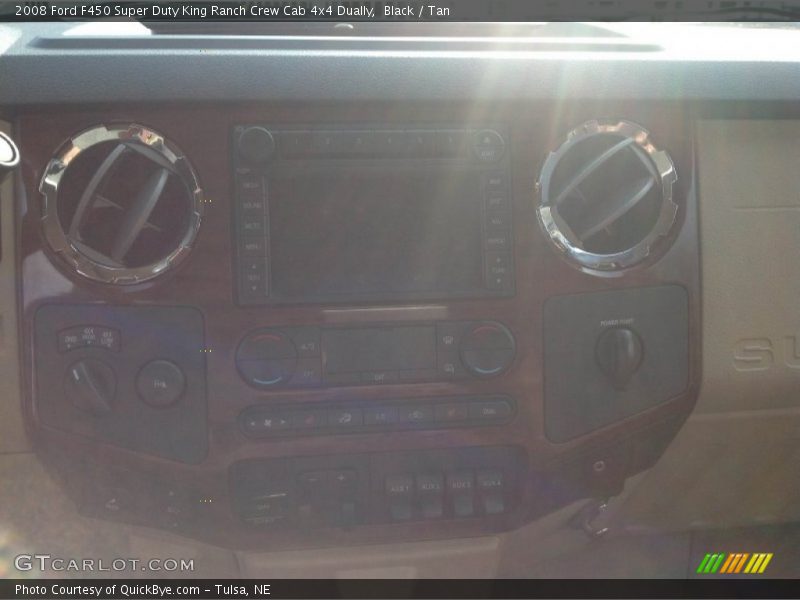 Black / Tan 2008 Ford F450 Super Duty King Ranch Crew Cab 4x4 Dually