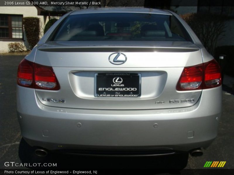 Mercury Silver Metallic / Black 2006 Lexus GS 300 AWD