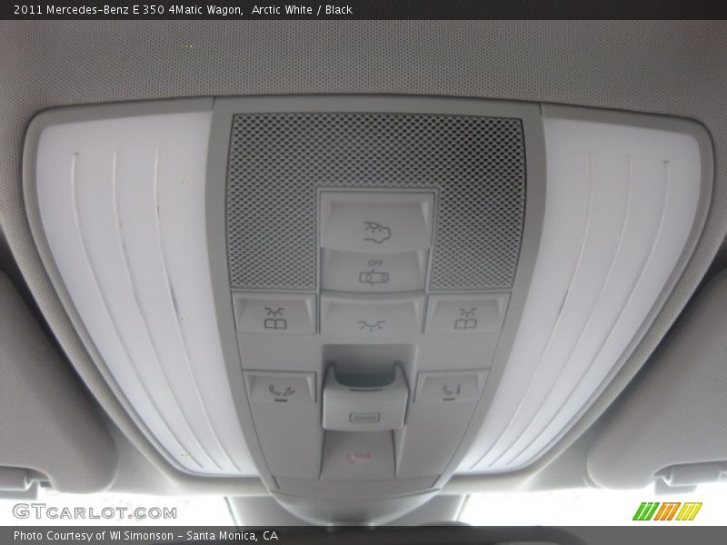 Arctic White / Black 2011 Mercedes-Benz E 350 4Matic Wagon