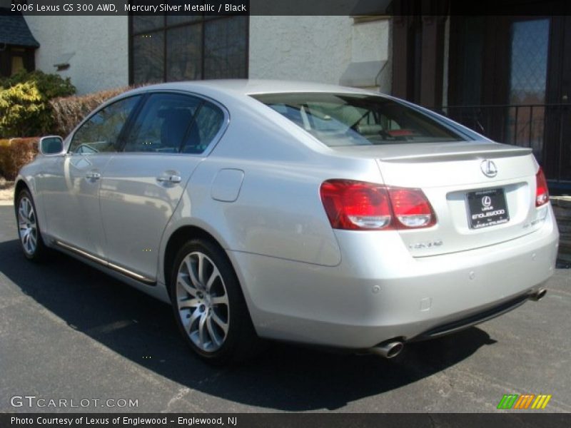 Mercury Silver Metallic / Black 2006 Lexus GS 300 AWD