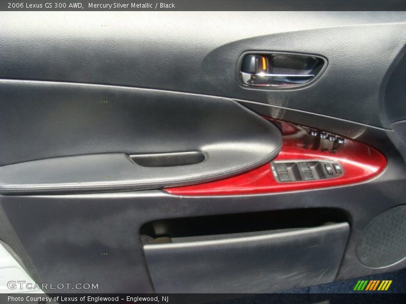 Mercury Silver Metallic / Black 2006 Lexus GS 300 AWD