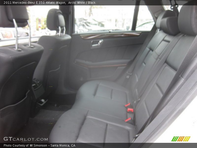 Arctic White / Black 2011 Mercedes-Benz E 350 4Matic Wagon