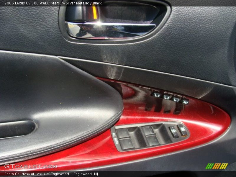 Mercury Silver Metallic / Black 2006 Lexus GS 300 AWD
