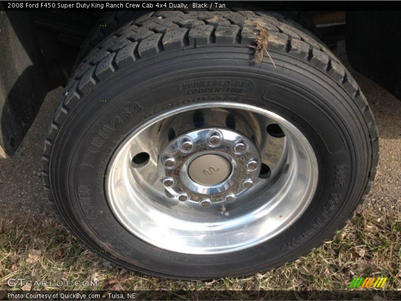 Black / Tan 2008 Ford F450 Super Duty King Ranch Crew Cab 4x4 Dually