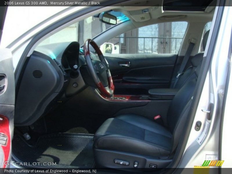 Mercury Silver Metallic / Black 2006 Lexus GS 300 AWD