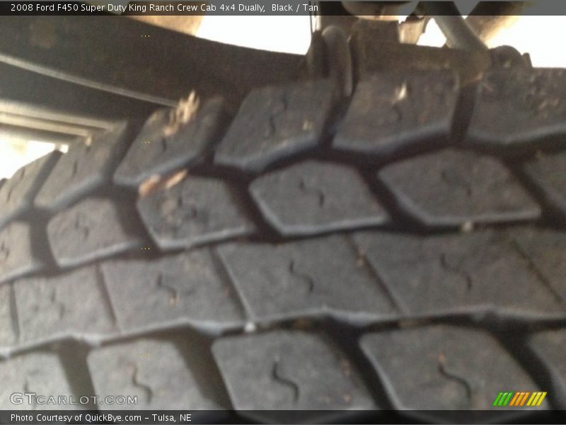 Black / Tan 2008 Ford F450 Super Duty King Ranch Crew Cab 4x4 Dually