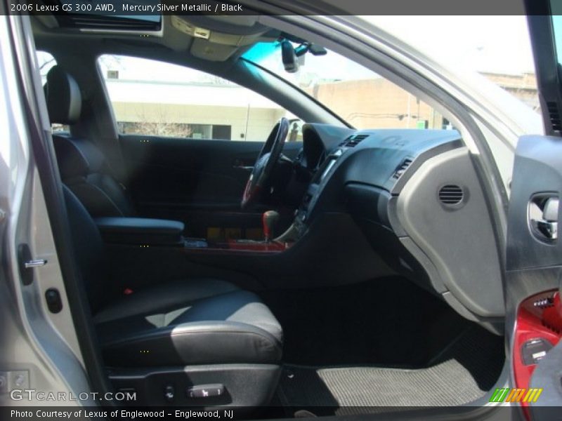 Mercury Silver Metallic / Black 2006 Lexus GS 300 AWD